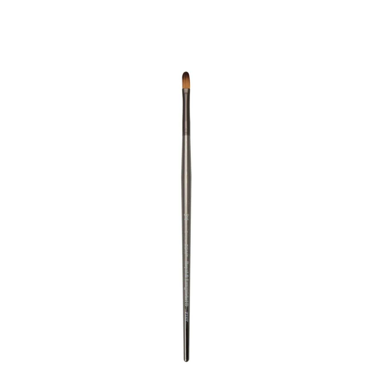 12 Pack: Zen™ Series 73 Short Handle Filbert Brush